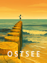 Ostsee — Freiheit auf der Buhne