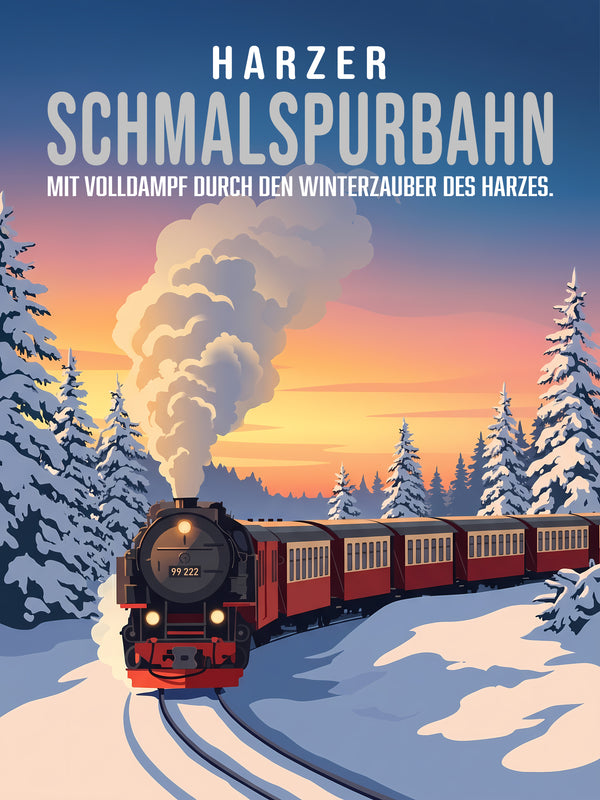 Harz — Winterdampf im
