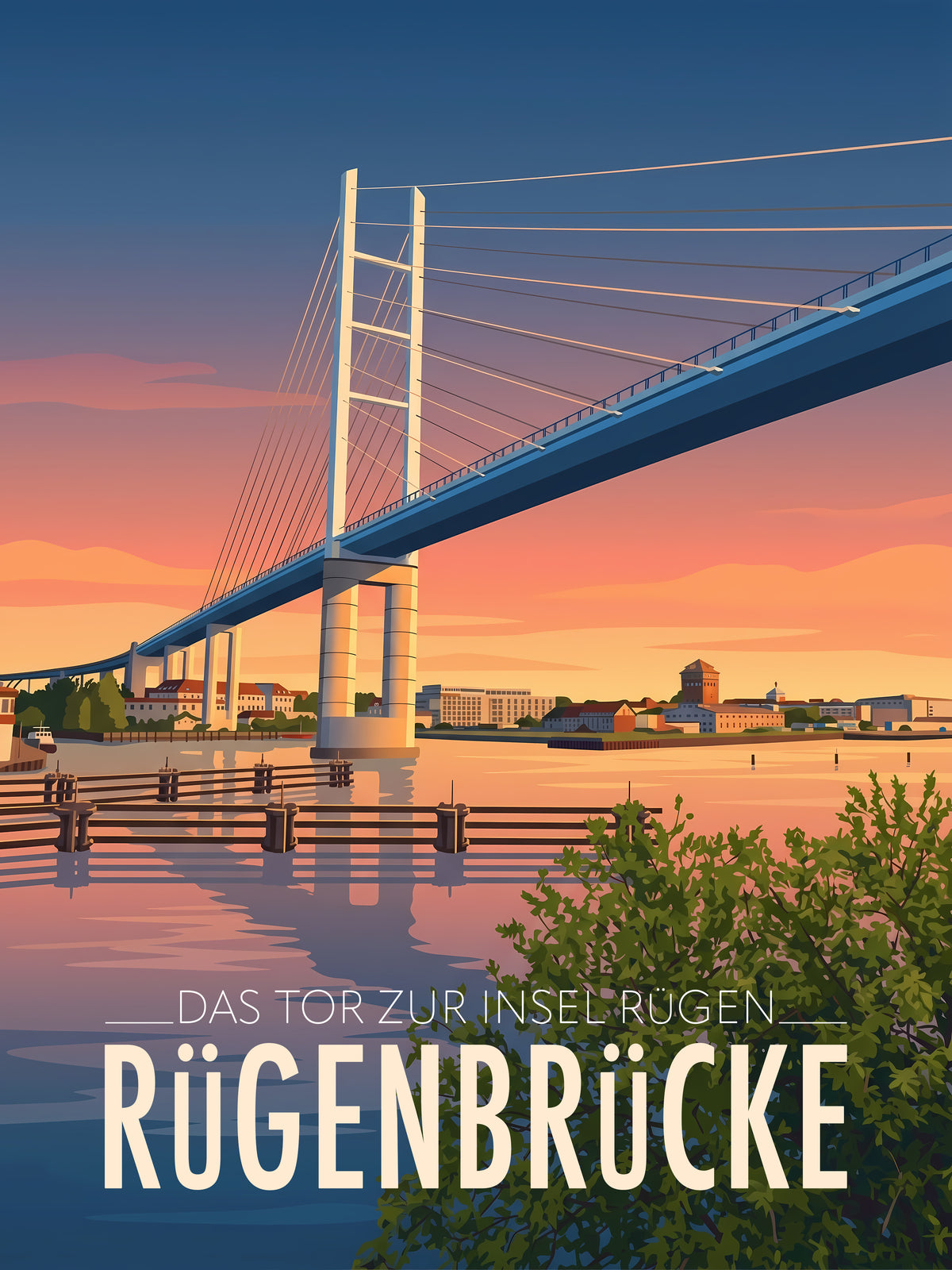 Rügen — Rügenbrücke Stralsund