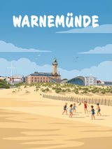 Warnemünde — Sommer am Leuchtturm