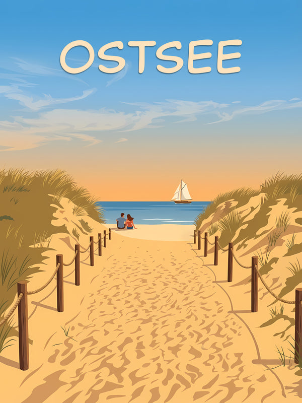 Ostsee — Weg zum Horizont