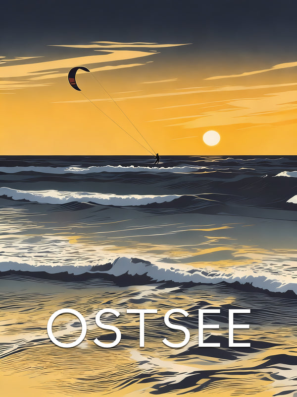 Ostsee — Tanz der Abendwellen