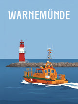 Warnemünde — Küstenwache auf Kurs