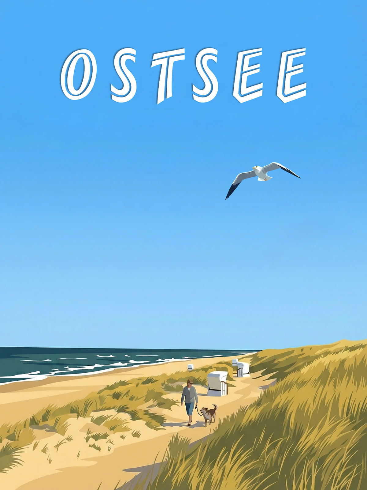 Ostsee — Dünenweg der Stille