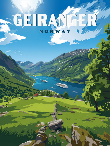 Norwegen — Geirangerfjord