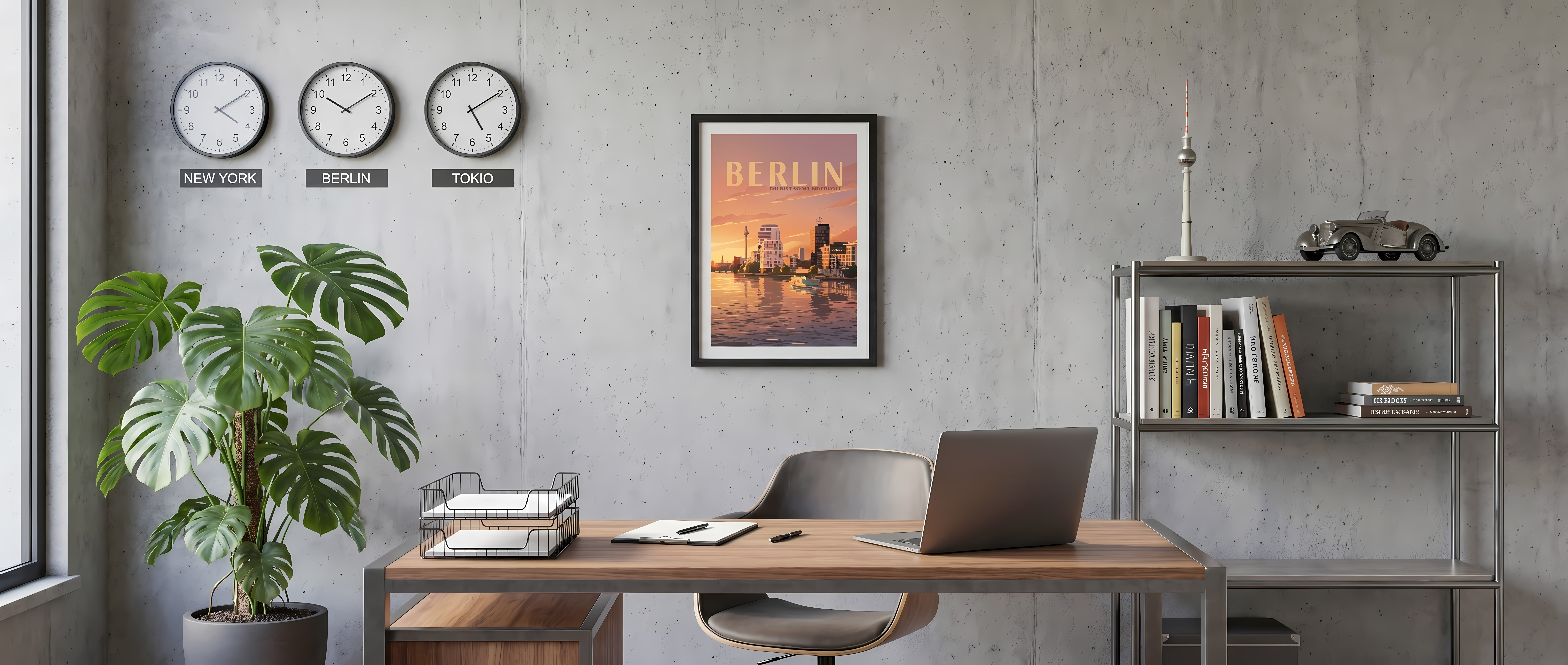 machuPICyou Reiseposter im Wohnzimmer